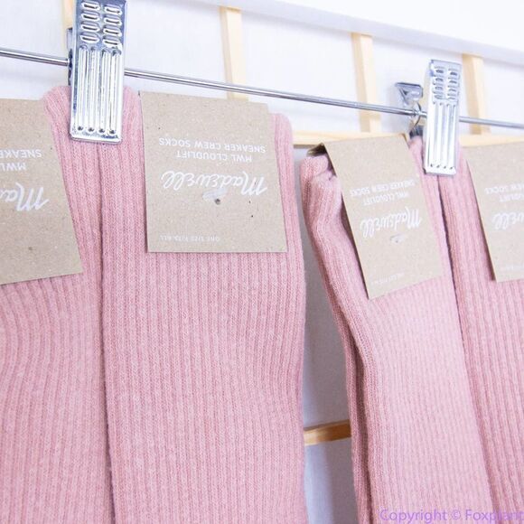 NEW Four pairs of‎ Madewell calf socks - Picture 9 of 12